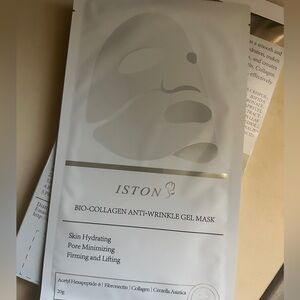 ISTON Anti Wrinkle Gel Face Mask- NEW includes 5 masks!